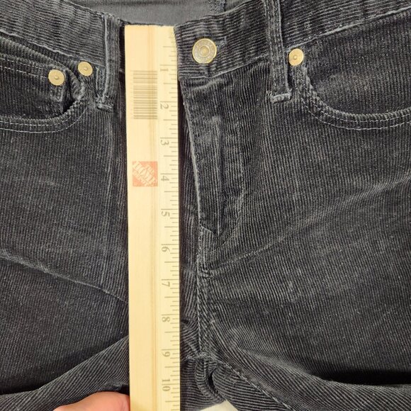 Polo Ralph Lauren Corduroy Stretchy Slim Pants Black Women's Size 10 - Picture 8 of 14